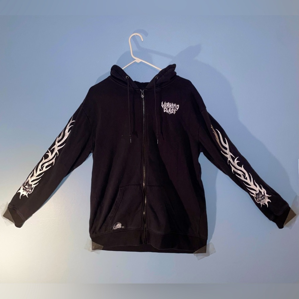 Men’s Graphic Zip Up Hoodie